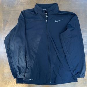 Nike Men's Long SIeeve Zip-Up Team Dri-Fit Training Jacket- Men’s X-Large